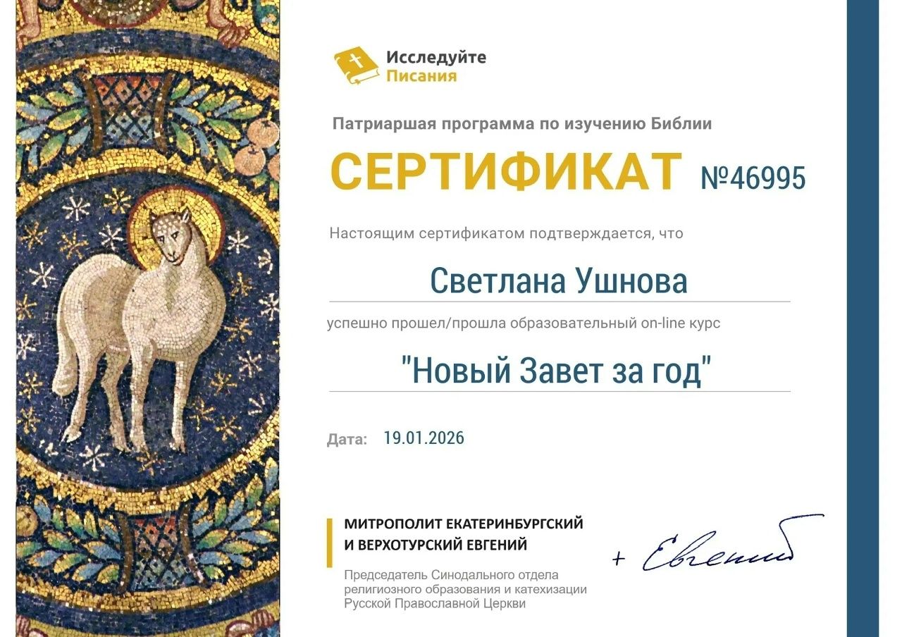 Осваиваем курсы в рамках Патриаршей программы