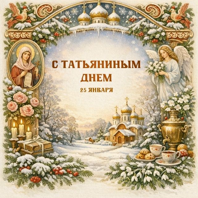 С Татьяниным днем!