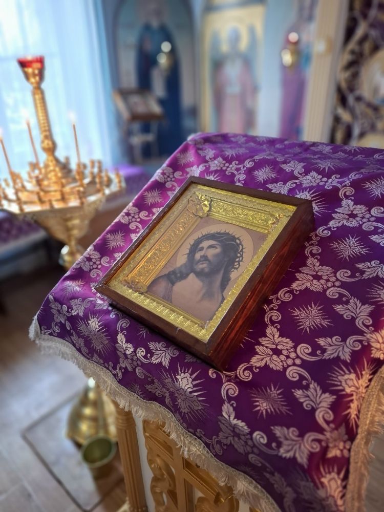 Чтение канона преп.Андрея Критского в храме св.страст Царя Николая. День первый