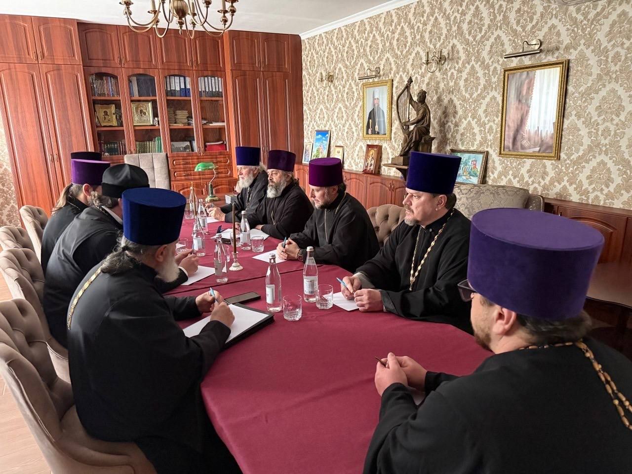 Совещание настоятелей приходов 3-го Краснодарского городского благочиннического округа.