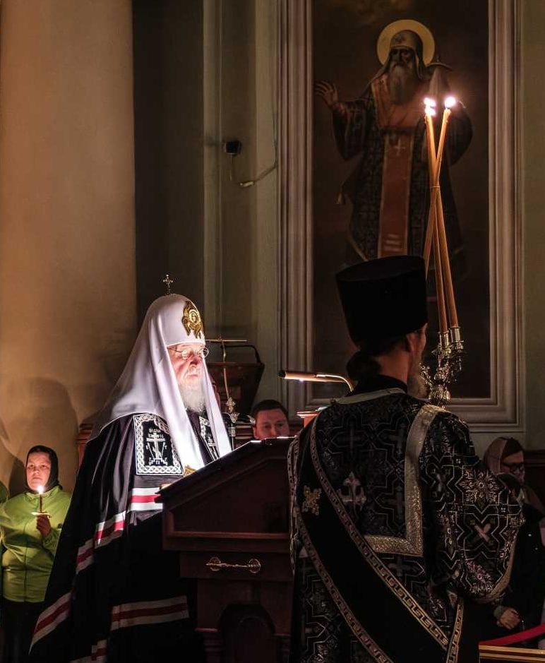 Слово Патриарха в среду первой седмицы Великого поста